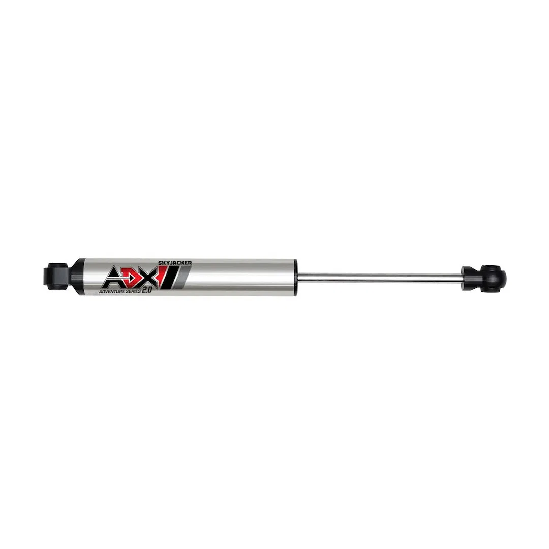 2005 – SKYJACKER Steering Stabilizer, Single Silver Stabilizer Without Shock Boot Mounts To OE Locations